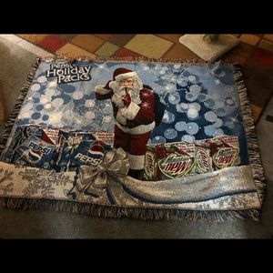 Pepsi Holiday Blanket